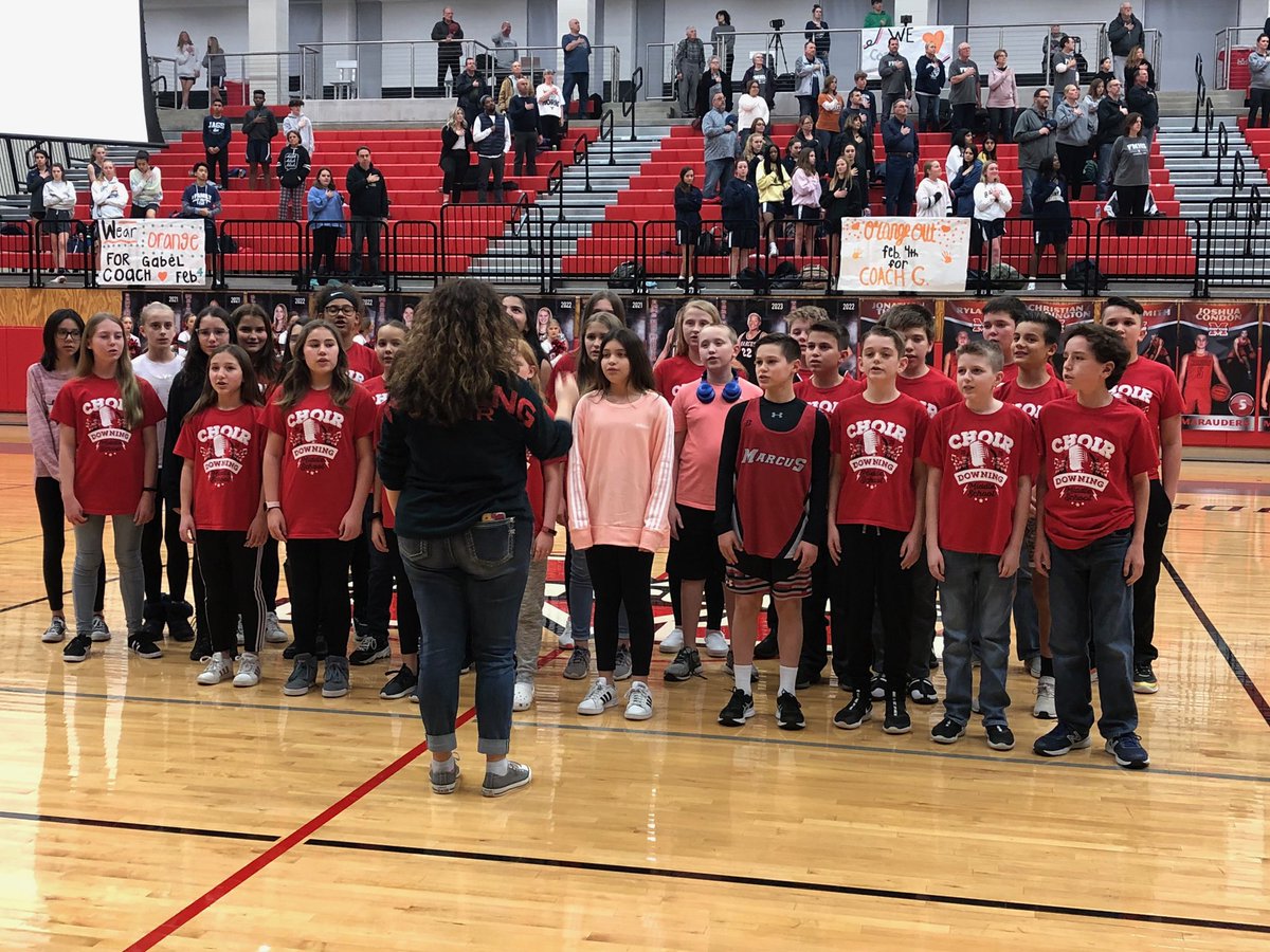 MarcusGBBall's tweet photo. It was an AMAZING night of support for COACH GABEL &amp; his family! The LOVE shown by ALL &amp; seeing cross town rivals stand together for this cause is truly special! We LOVE this community and are praying for God’s healing MIRACLE on Coach Gabel. THANK YOU!🧡#TOGETHER #loveconquers https://t.co/lp9ft8BHPQ