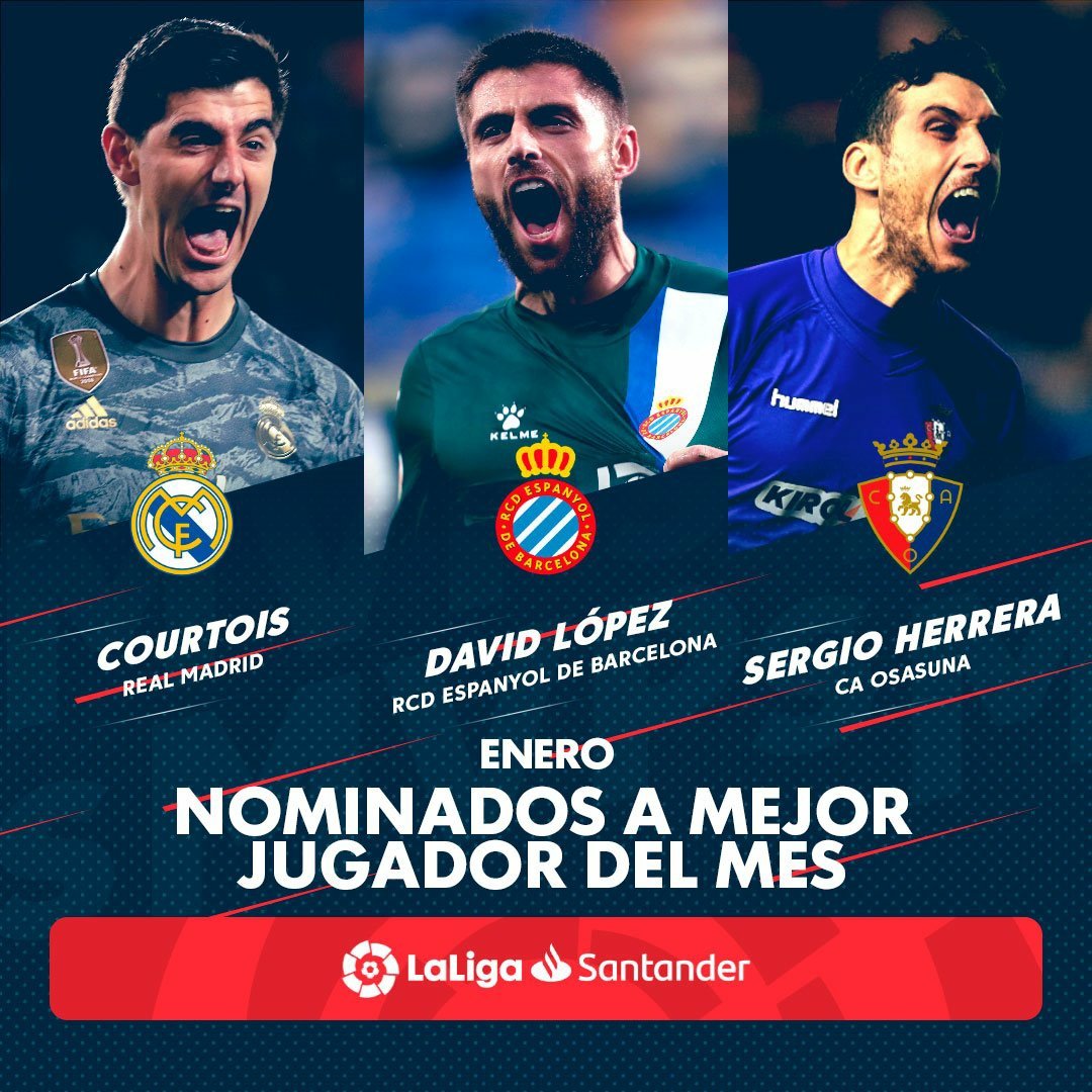 LALIGA_FCPro's tweet photo. ¿Quién será el POTM de enero en #LaLigaSantander? 🤨 https://t.co/NP9CcHeiWF
