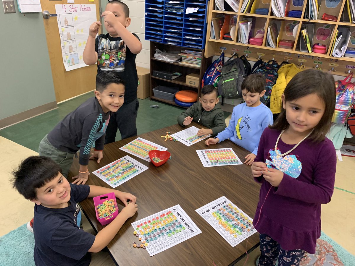 MrsBurnsPreK's tweet photo. Happy 100th Day of School! @NISDMireles #JAMkinder https://t.co/ydyvVaaaLf