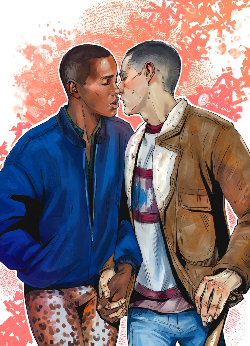 takingmeds_art's tweet photo. My precious babies are finished. 💔
#SexEducation #AdamEric #AdamGroff #EricEffiong #takingmedsart https://t.co/dlmuBhqccW