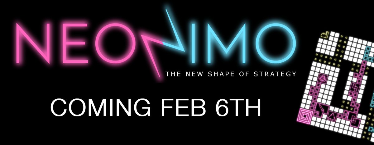 NYU Game Center MFA and Incubator game <a href="/PlayNeonimo/">Neonimo</a> will be available on iOS tomorrow! It's a stylish, strategic, and fast-paced game for 1 or 2 players. 

bit.ly/380Nt7t