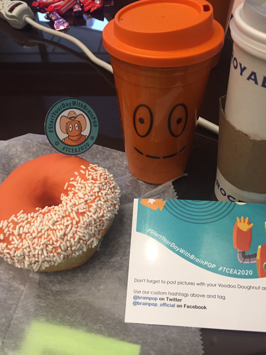 mrssaramessina's tweet image. Thank you @brainpop!! Best way to start day 3 at #tcea2020 #startyourdaywithbrainpop