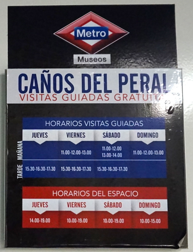 ArteEnMadrid's tweet photo. El Museo de los Caños del Peral, en la estación de metro de Ópera, ofrece visitas guiadas gratuitas, de jueves a domingo.

#MuseosdeMadrid https://t.co/YajompVG6G