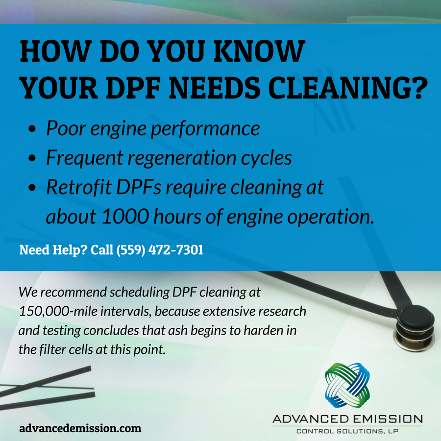 How do you know your DPF needs cleaning?