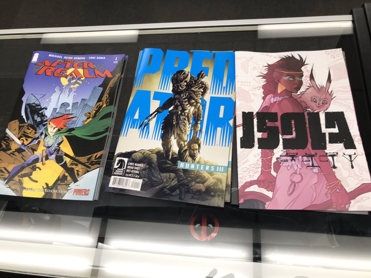 InnerGeekComics's tweet photo. Lots of great new and ongoing comics out today on New Comic Book Day! Come see us 11am-7pm!
#NCBD #comics #lcs #MarvelComics #dccomics #imagecomics https://t.co/LCRFuCBAVt