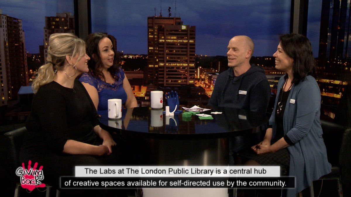 RtvLondon's tweet photo. Check out the latest episode of @RTVGivingBack tonight at 6pm on #Rogerstv, cable 13! Join hosts @hilarywelch &amp; @jenniwatts as they feature @AnovaFuture, @londonlibrary, and the London Music Hall of Fame @fclmalondon @londonmusichall.

https://t.co/FTBYbO9auk

#ldnont #GivingBack https://t.co/3yKfKGufhA