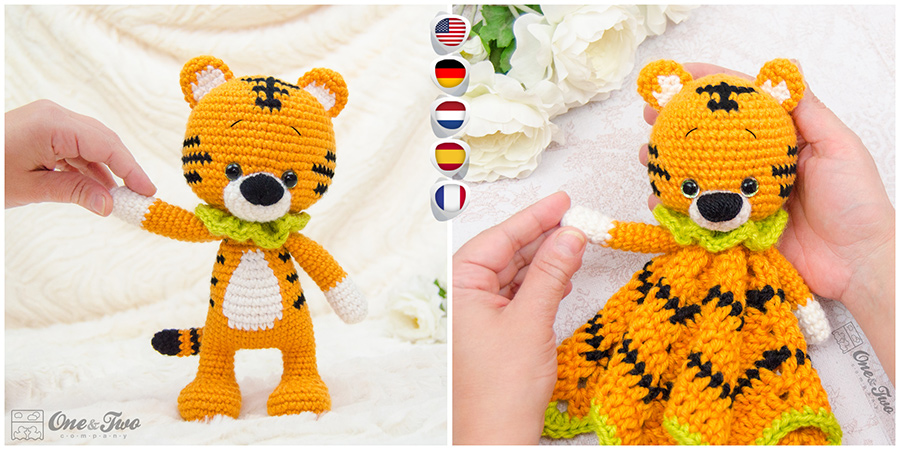 OneandTwoCo's tweet image. New Patterns!!! Denver is a young tiger that lives in the savannah. His favorite way to have fun is to roar, but nevertheless he keeps a nice secret. Just looking at you with his little green eyes will melt your heart. Links: bit.ly/2H1yJJj - bit.ly/2va9bHh