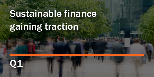 Sustainable finance gaining traction