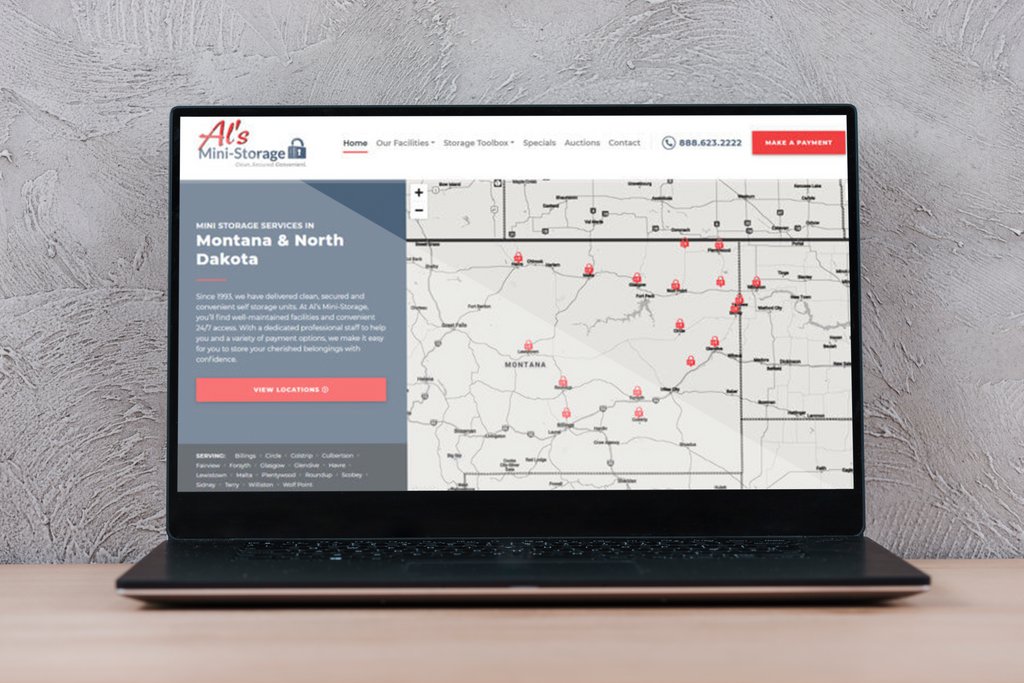 zeecreative's tweet photo. At Al’s Mini-Storage, you’ll find well-maintained storage facilities and convenient 24/7 access. We built a custom mobile responsive design with map functionality, online payment processing, and more.

https://t.co/W6K31vCeCl https://t.co/b4UuOvrtmE