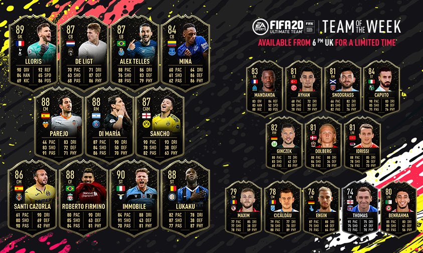 bateson87's tweet photo. GIVEAWAY! 

RT/FOLLOW myself and @SaintsVenny to be in with a chance of winning FIFA POINTS!

If we get Red Firmino/ Sancho/ Lukaku or Telles it’ll be 12k. Failing that 6k!

Check tomorrow’s rewards video to find out! https://t.co/NbWtxuF7kK