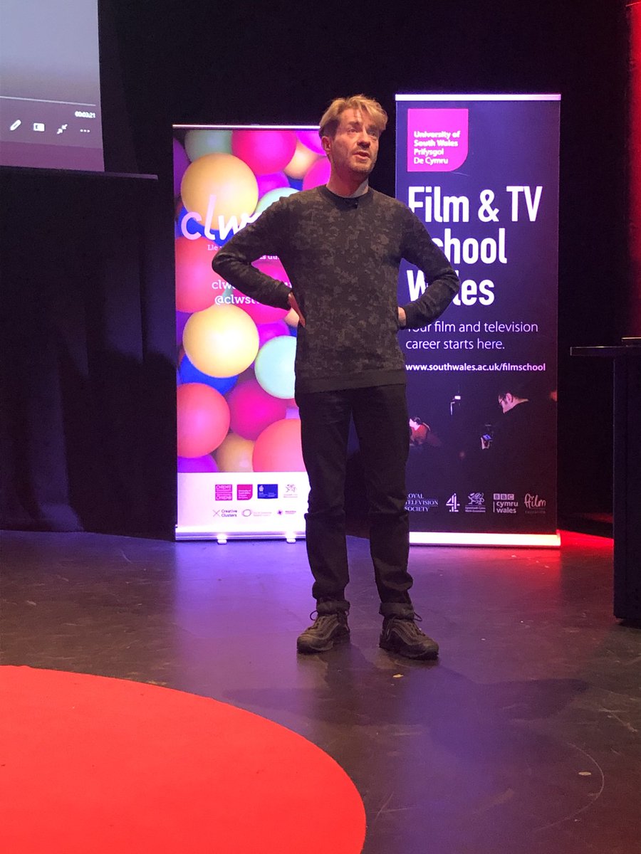 ruthamcelroy's tweet photo. Next up @ClothCatAnim sharing how they are working on @ClwstwrCreu project to get 2D workflow into 3D #ScreenFutures @ahrcpress @USWCreative https://t.co/NaQZKuLpyj