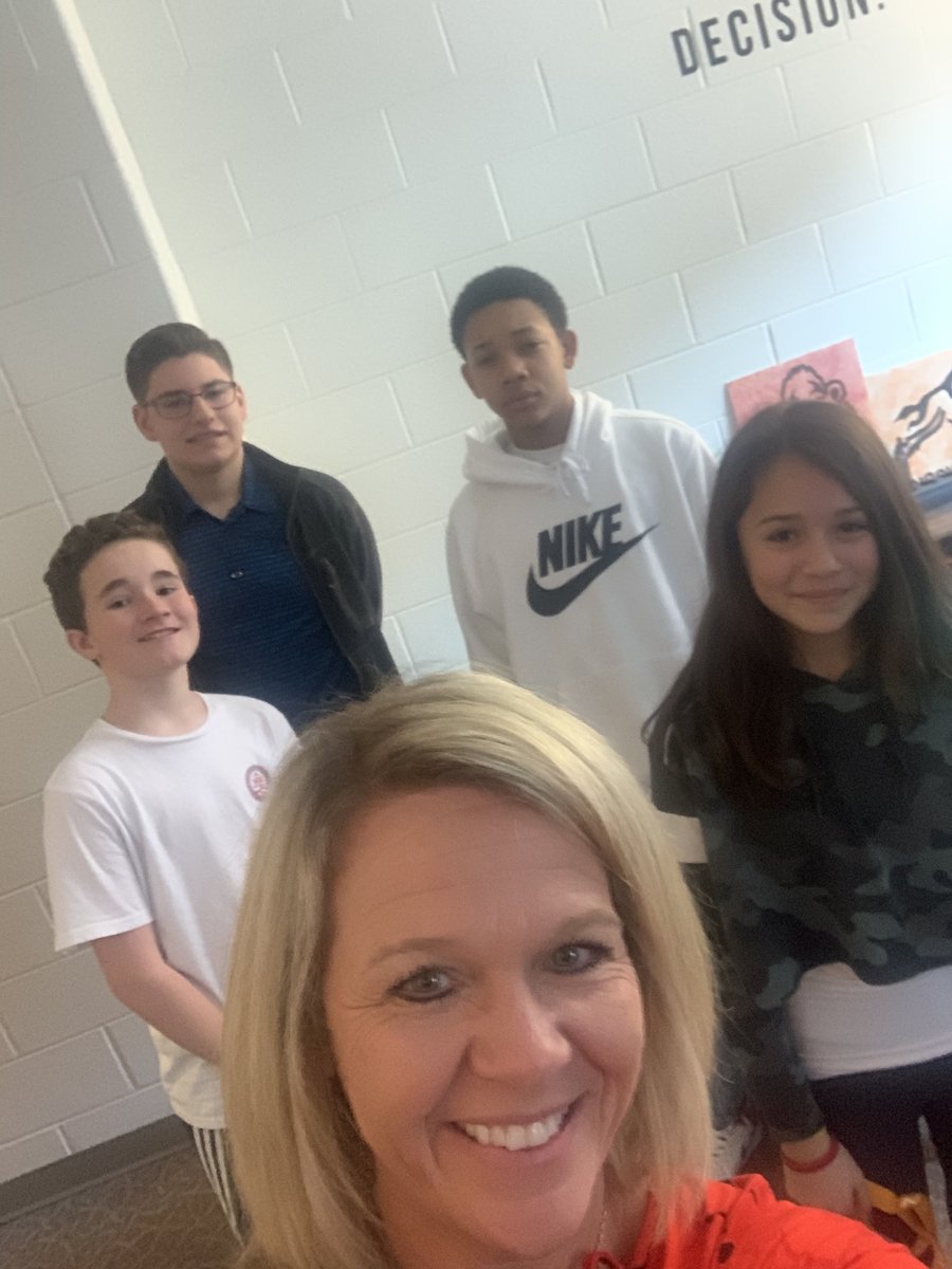 An important group on an important mission ⁦<a href="/SMSIWCS/">Smithfield Middle School</a>⁩ #BIGdreams