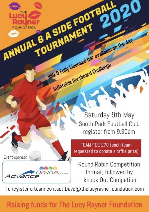Shawsy84's tweet image. The annual 6 aside tournament sponsored by @BigMal_SPFC #advanceonline is back. Limited to 32 teams. Get in contact if you want a space.