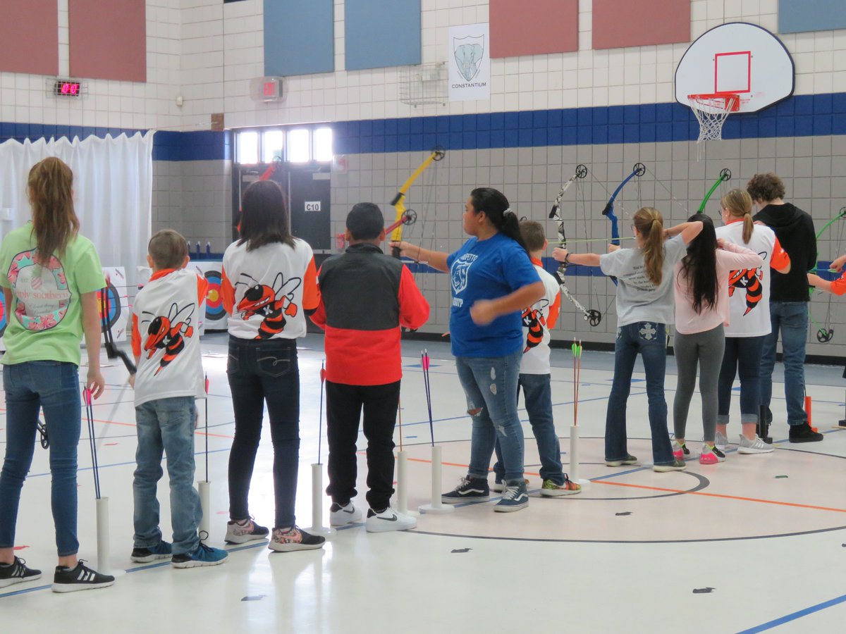 wendirh's tweet photo. Gray Elementary recently hosted an area archery tournament where four of our MISD teams qualified for the state archery tournament. Wish them luck as they compete at state in March! Congrats to our teams from Gray, Motley, AC New, and WMHS!! https://t.co/7MRbkuhrPi