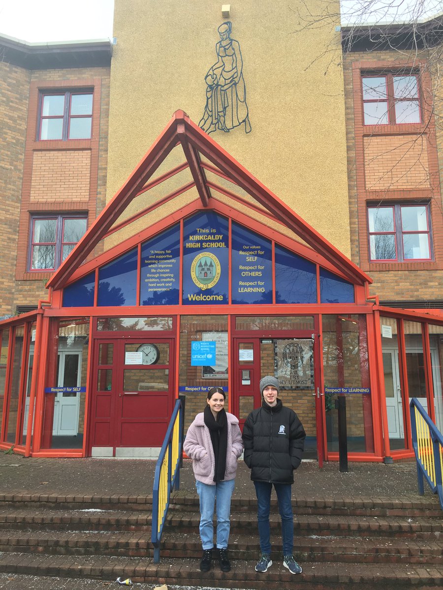 FifeFirst's tweet photo. Another great S3 First Chances ‘Meet your Mentor’ visit today @KirkcaldyHigh #firstchancesfife https://t.co/CgD7lX3LU3