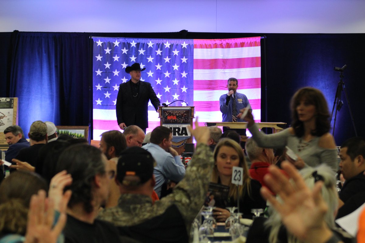 It's not too late to purchase your tickets for tomorrow's Friends of NRA banquet! Join other Second Amendment supporters for a night of food, firearms, and fundraising! Purchase your tickets here: friendsofnra.org/eventtickets/E… #FriendsofNRA #NRAFoundation <a href="/NRA_GAOS/">Great American Outdoor Show</a>