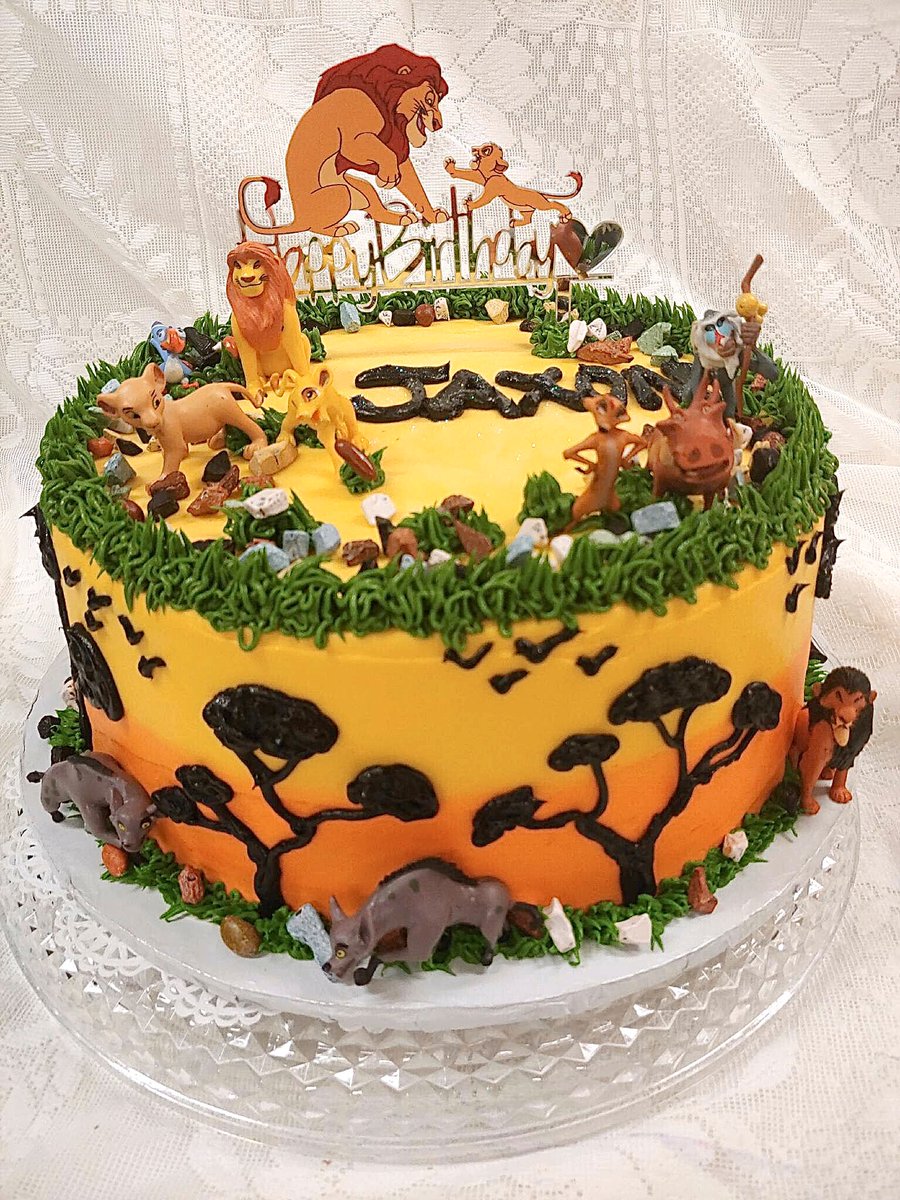 Lion King Two~Tier Cake |Two Tier Cake|The Cake Store