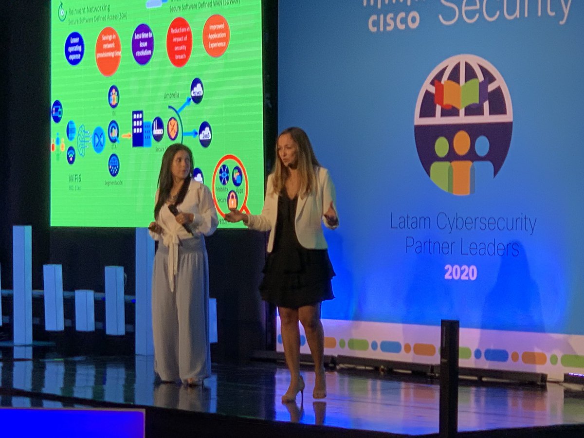 jruizbot's tweet photo. @LetiGammill Señores “No hay fase dos!” Leticia Gammill  nos deja este mensaje, los proyectos de Networking exitosos consideran seguridad desde el momento cero! Los atacantes tienen fase dos?!  #cisco_la #CiscoPartnerLeader #SecureNetworking #SecureSDWan #GoCiscoSecurity https://t.co/gS0swTrtWy