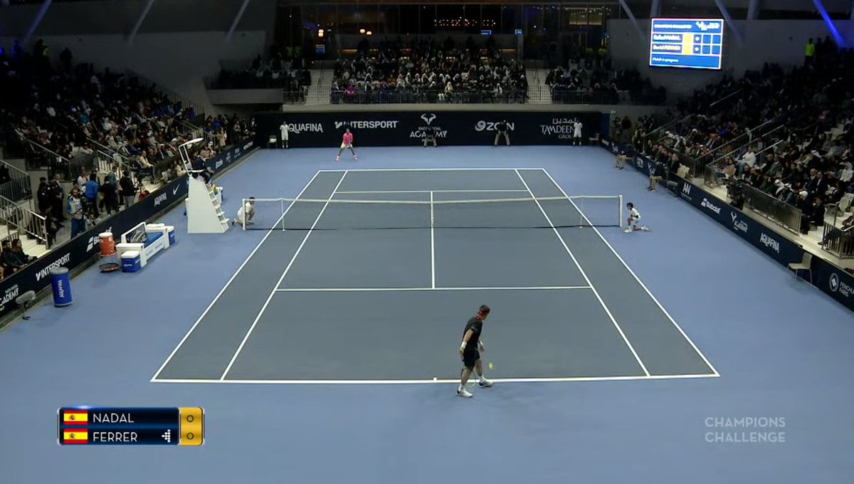 Alex Tennis On Twitter Nadal Ferrer Now Kick Off The Action At The New Rafa Nadal Academy In Kuwait With An Exhibition Match Perhaps Interesting For Those Who Miss