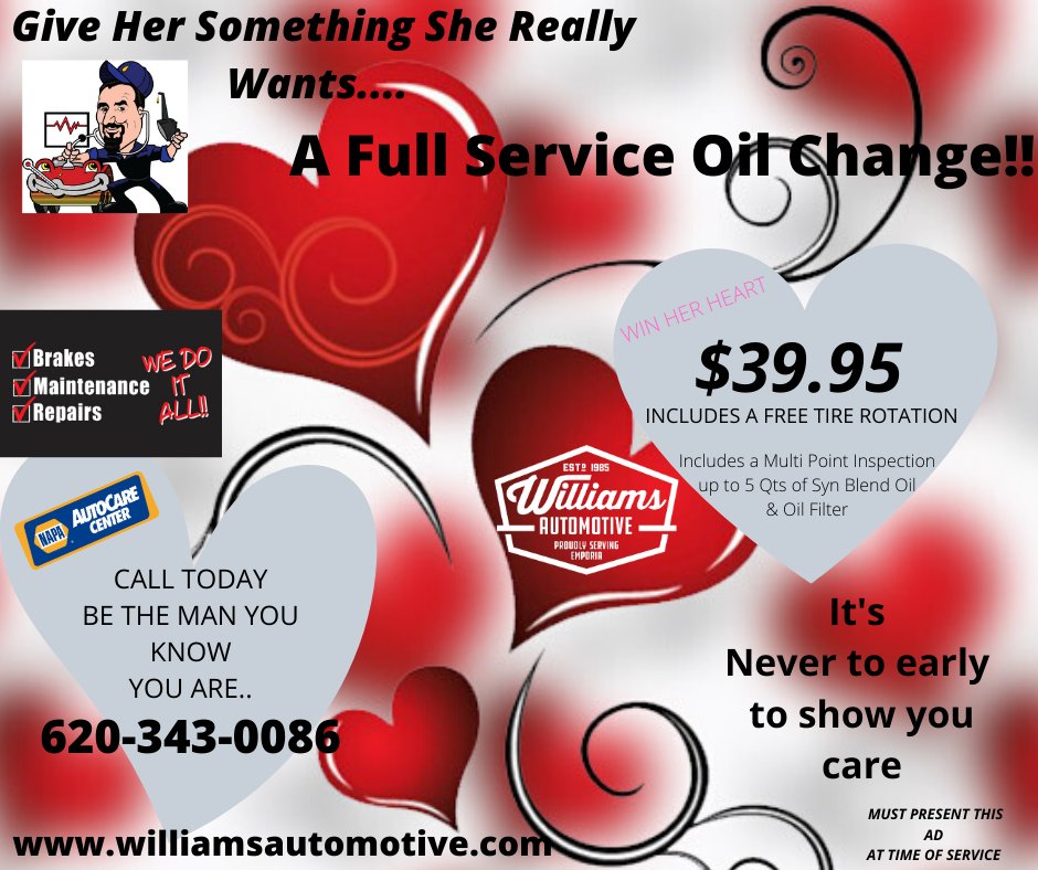 TREAT YOUR VALENTINE TO SOMETHING SPECIAL!!!