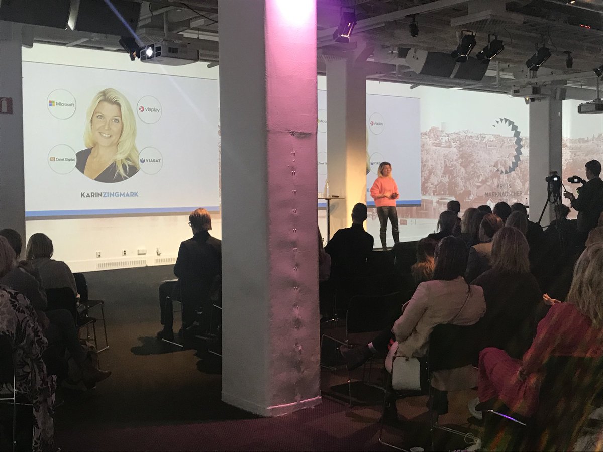 Maxa modet med ⁦@KarinZingmark⁩ #åretsmarknadschef