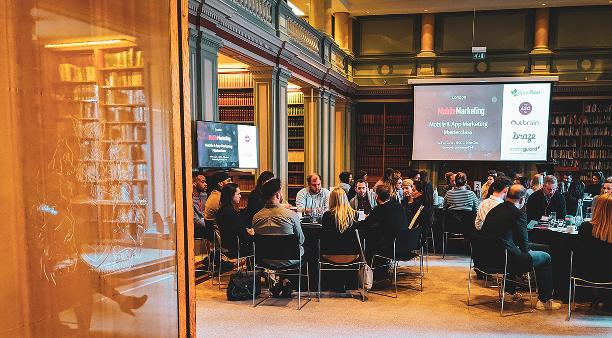MMMagTweets's tweet photo. Thanks to our partners, @AppsFlyer @theasoco @Outbrain @Braze & @TrafficGuardAI for joining us at the Mobile & App Marketing Masterclass in London, to discuss the key 2020 trends and techniques. And thank you, Maria @StarlingBank for all your insights! #MMMasterclass https://t.co/YOYSeiJ6oJ