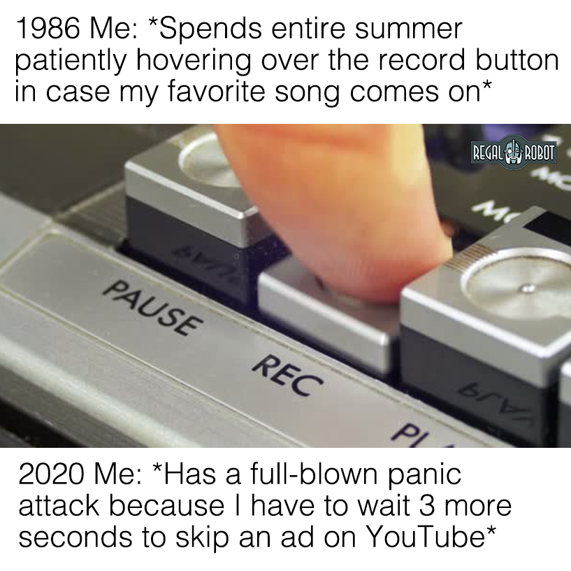RegalRobot's tweet photo. Like if you can relate! And you might appreciate these #retro cassette coffee tables if you have experienced #boomboxlife: https://t.co/Mfh9vXRAtN #RegalRobot https://t.co/cY8AHJcBNN