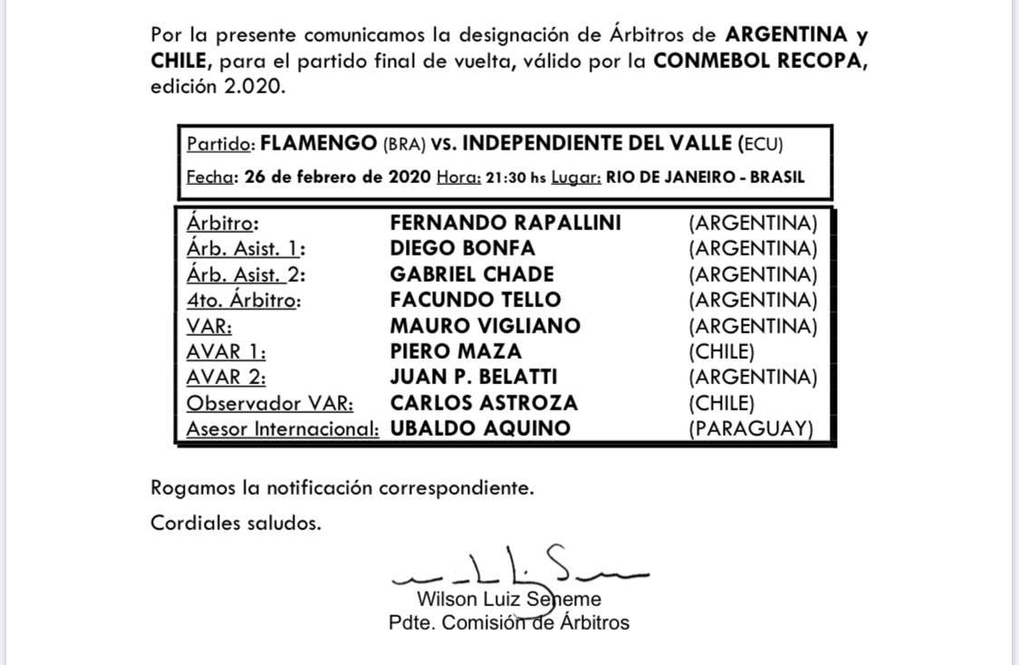 Orgullo para todos los que amamos esta profesión!! El arbitraje Argentino siempre en lo más alto!! La única verdad es la realidad y nuestros árbitros la siguen construyendo!!! Felicitaciones!!