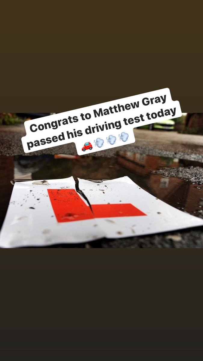 lessonsderry's tweet image. ⭐️⭐️CONGRATULATIONS⭐️⭐️    To Matthew Gray  passed his driving test today 🚗💨💨💨