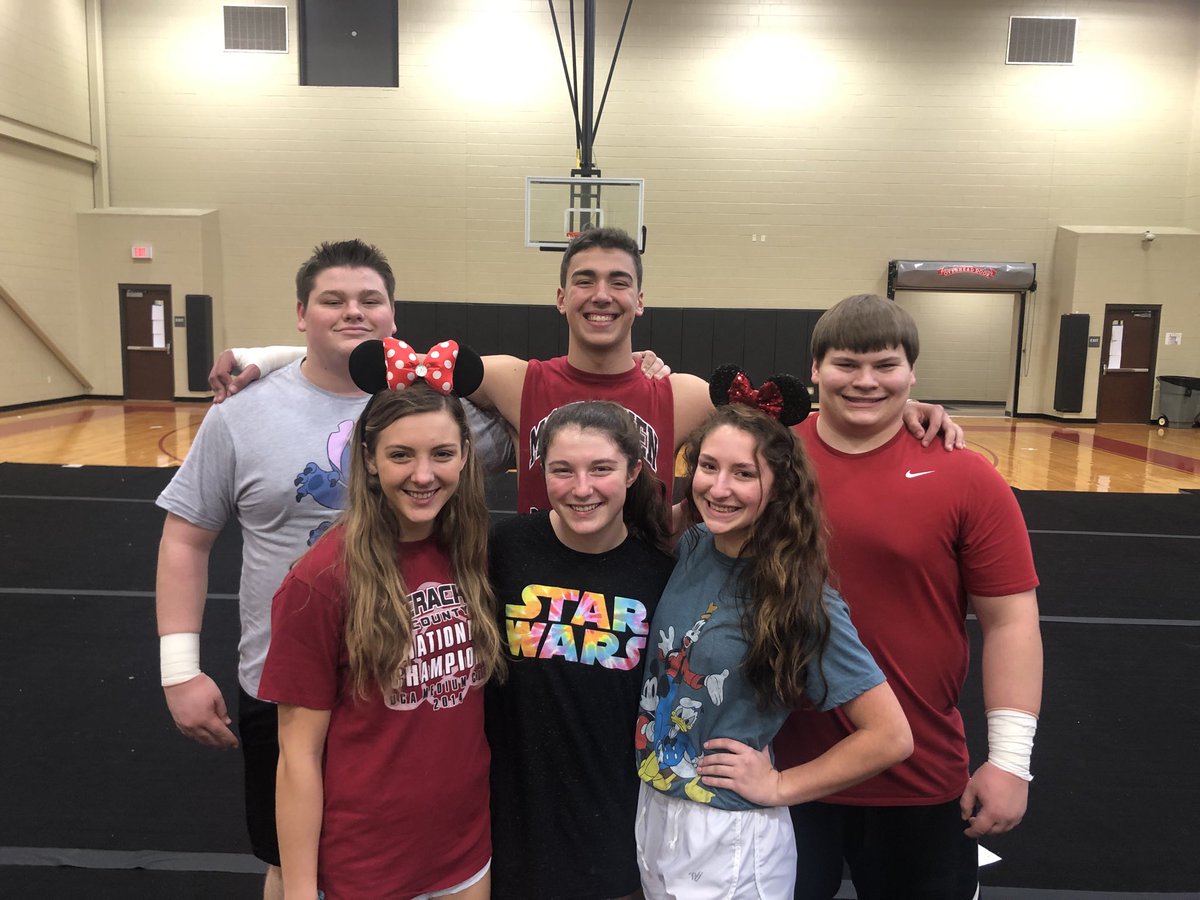 McCrackenCoed's tweet photo. Hard to believe these 6 amazing seniors had their last practice in our own gym last night!  Thank you for all of the hard work you have put into this program. https://t.co/Gv0sG5cAAS