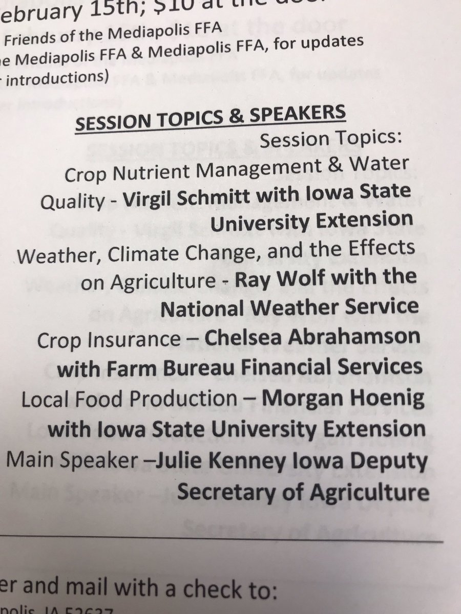 Mediapolis FFA tweet media