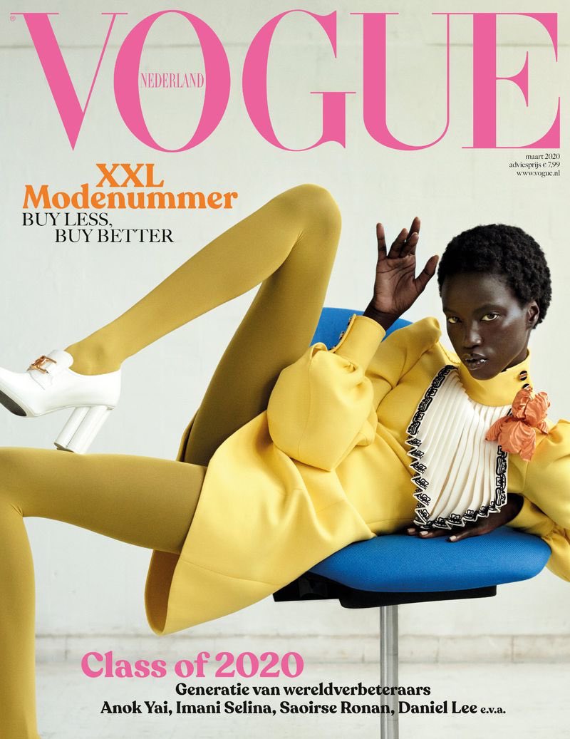Groupie Ankle Strap Pump in VOGUE NL's March 2020
