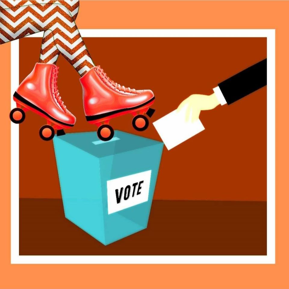 Vote and skate on February 8th 📣

Few days from ELECTRIC SCRIMMAGE &amp; the election. Start making plans to vote and skate on Saturday, Feb 8th. Stations are open 7.00 am - 10.00 pm. Oh, and we're still accepting sign ups for both scrimmages 😏

facebook.com/events/1588799… #GE2020