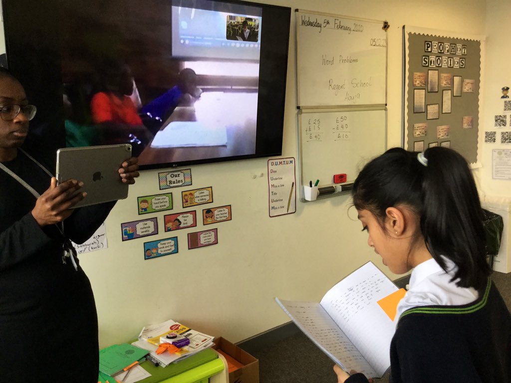 Technology is best when it brings people together. We read to our friends in Nigeria to celebrate #WorldReadAloudDay 🏴󠁧󠁢󠁥󠁮󠁧󠁿📚🇳🇬 

<a href="/AbolarinTseni/">Tseni Abolarin</a> <a href="/Scholastic/">Scholastic</a> <a href="/litworldsays/">LitWorld</a>