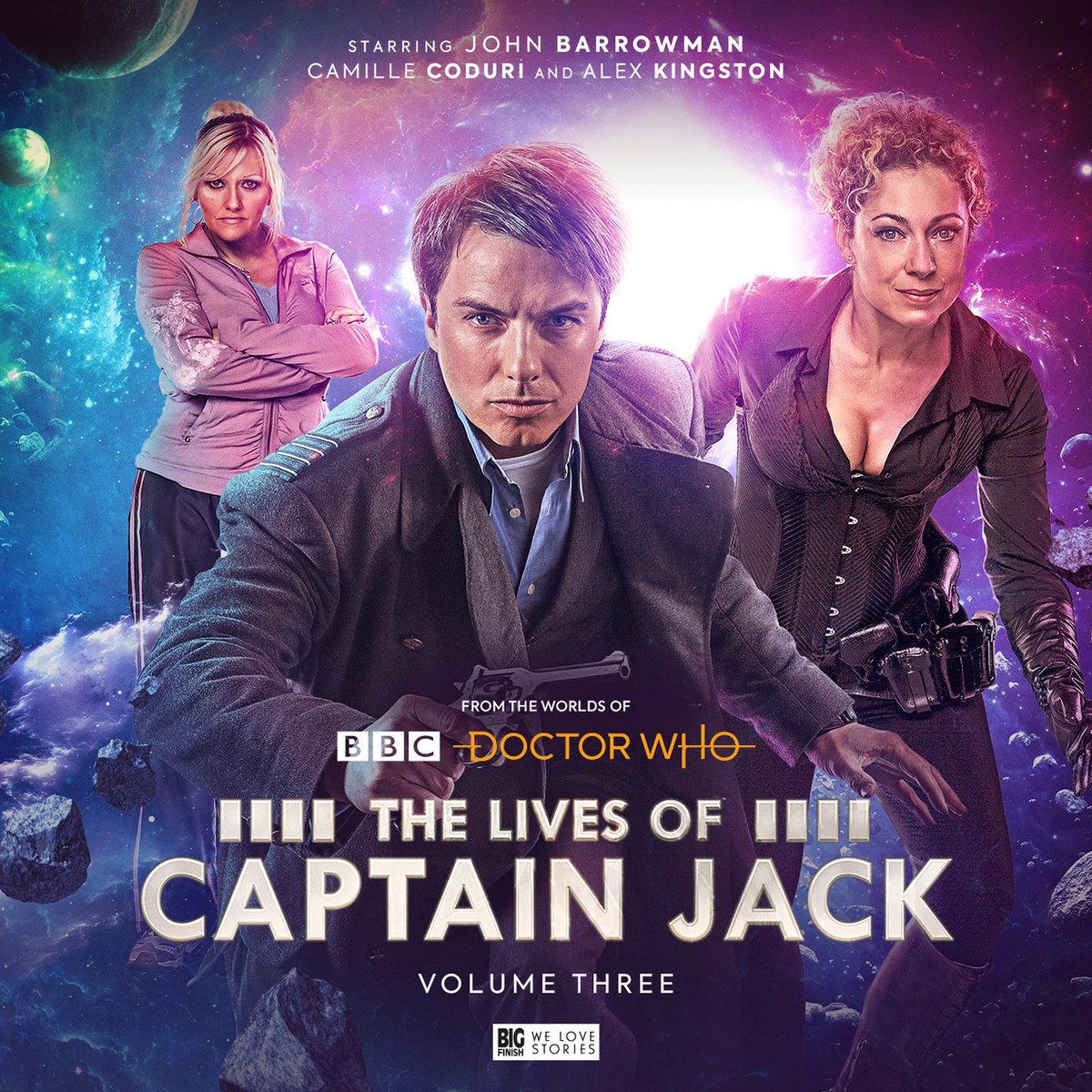 Cover artwork for The Lives of Captain Jack: volume three