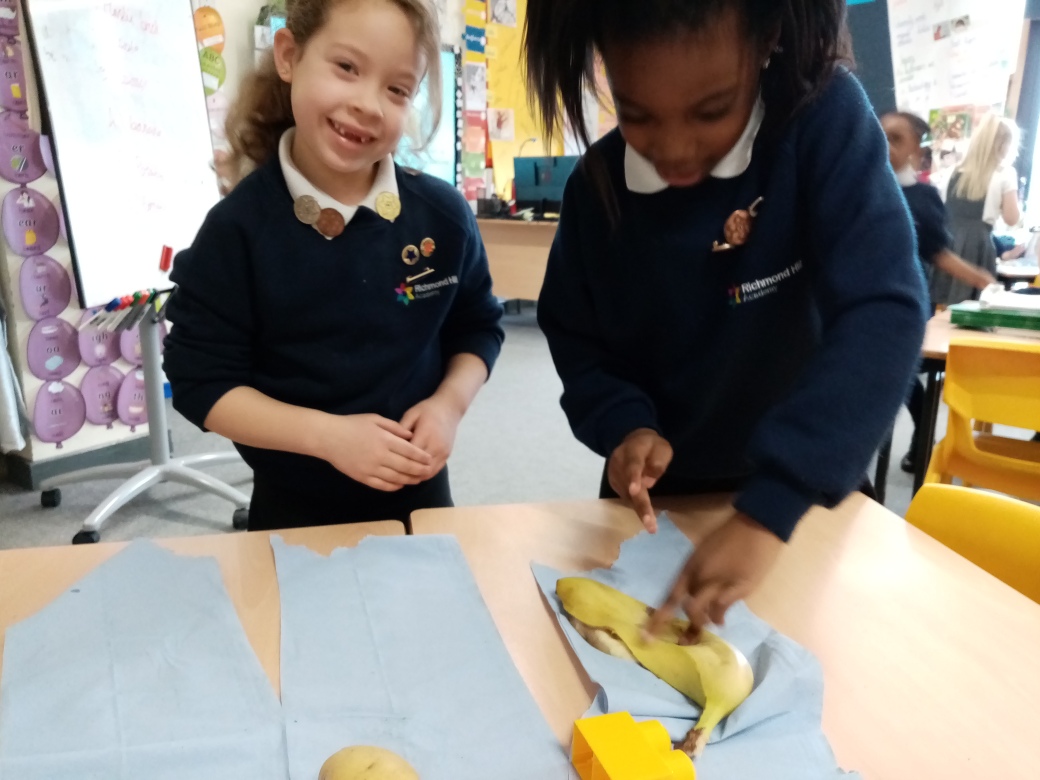 Y2Rha's tweet photo. This afternoon Y2 were busy investigating what objects can have their shape changed by squashing!🍎📝 https://t.co/xfMqFG8Aog