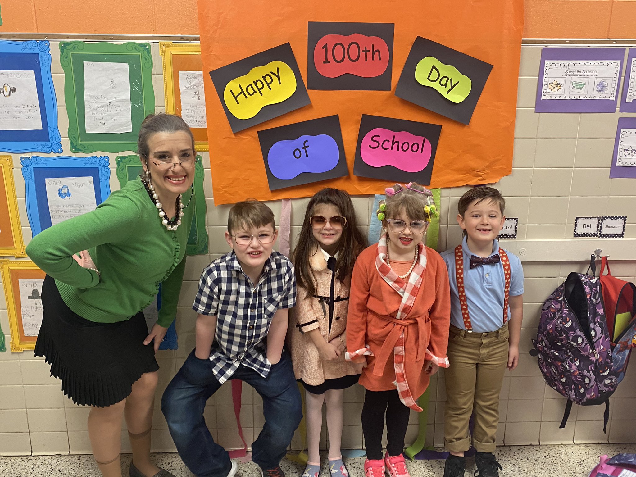 Brookville Elementary School on Twitter "Happy 100th Day of School! 