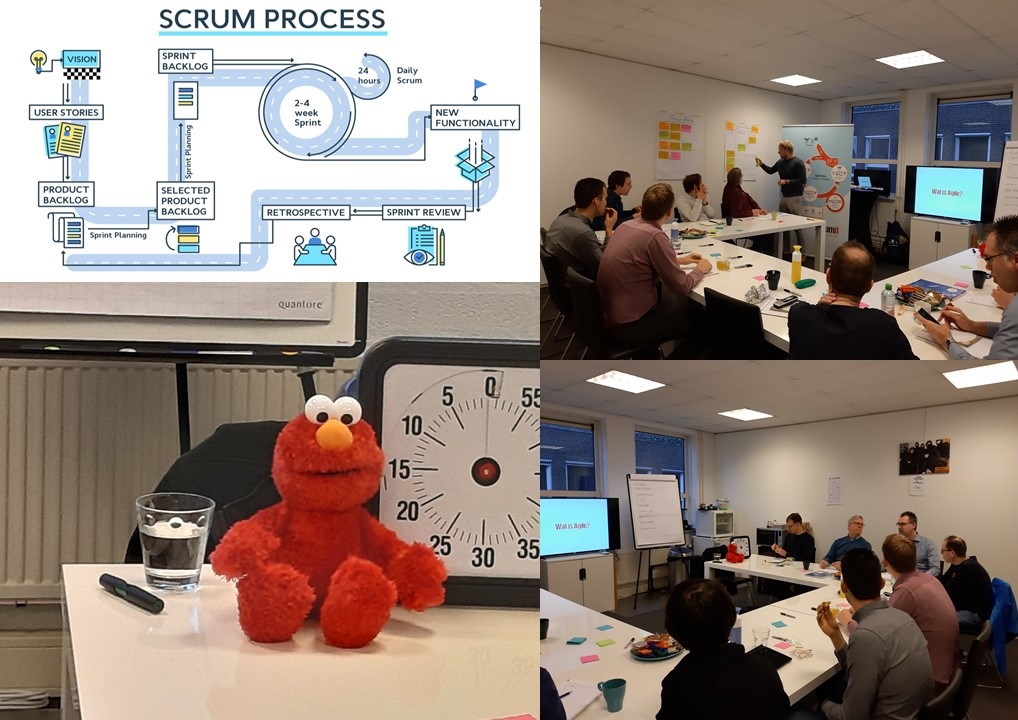 We hebben onze agile manier van werken geformaliseerd én gefinetuned met een scrum training. Met dank aan scrumit.nl voor de leerzame training met veel fun momenten. En nu.... aan de scrum :)
#scrumtraining #procesoptimalisatie #teambuilding