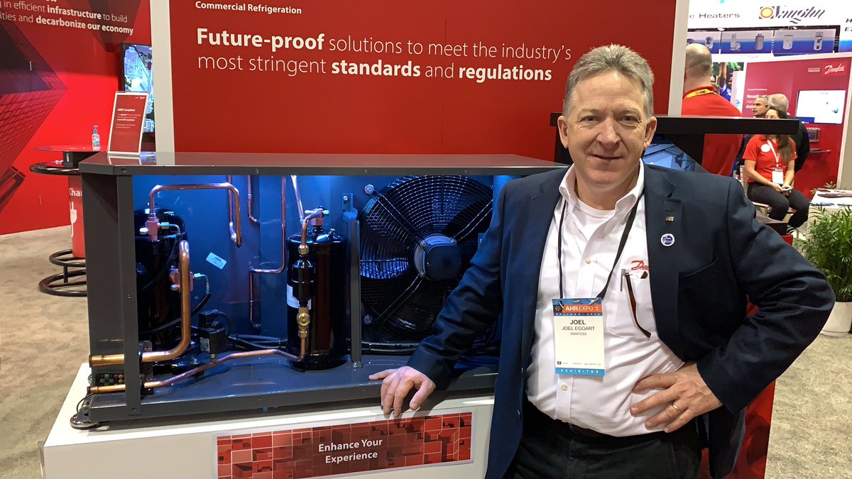 Danfoss_Eggart's tweet image. Come see the Optyma-Slim at booth #1501 #ahrexpo @Danfoss_Eggart