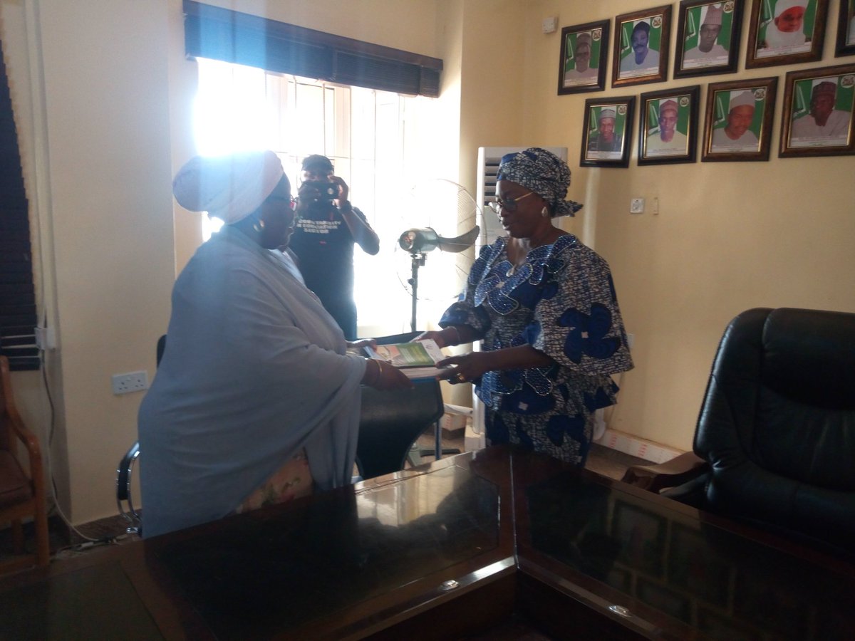 Kaduna UBE/SUBEB project Cohort led by <a href="/SakoRebecca/">Rebecca Sako-John</a> paid an advocacy visit to <a href="/Kaduna_MoE/">Ministry of Education</a> for a briefing on Successes recorded on tracking and monitoring UBE projects. They were also presented with copies of Need assessment  carried out by the cohort. <a href="/macfound/">MacArthur Foundation</a> <a href="/Connected_dev/">Connected Development [CODE]</a>