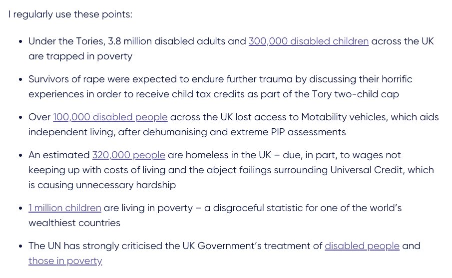 Under the Tories, 3.8 million disabled adults and 300,000 disabled children across the UK are trapped in poverty
Survivors of rape were expected to endure further trauma by discussing their horrific experiences in order to receive child tax credits as part of the Tory two-child cap.

More on yes.scot