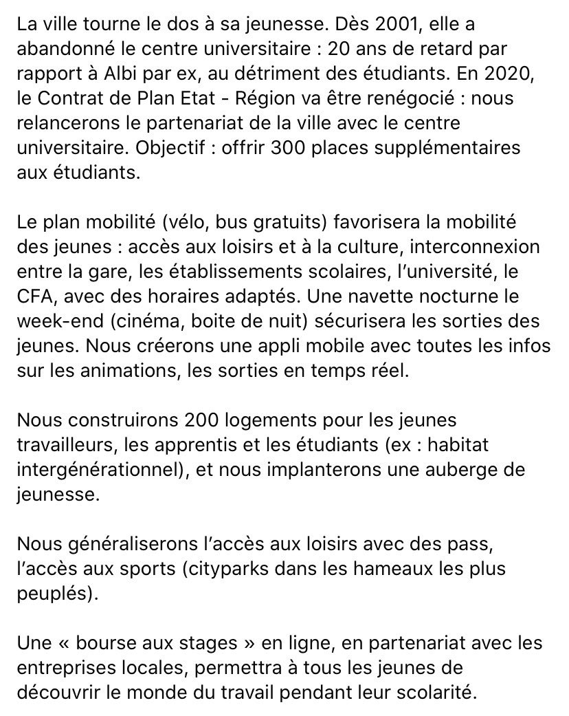 ArnaudHilion's tweet photo. 🙋‍♀️Ma réponse à la question de @LaDepeche82 : Quelle politique en faveur de la jeunesse mettriez-vous en place ? 

➡️ Un plan mobilité 
➡️ + 200 logements 
➡️ loisirs et sports 
➡️ bourses aux stages 

Nos propositions ⤵️ https://t.co/LZXxnkFE2s