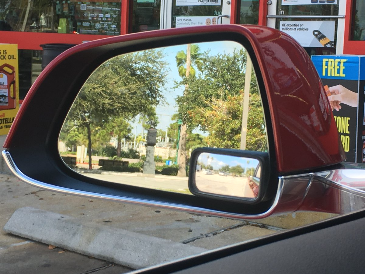 BurkeyTodd's tweet image. First test drive of a Tesla on 12/6/2019, ordered one same day, picked up on 12/16/2019. First accessory ($3.49 from Autozone) added on the way home: