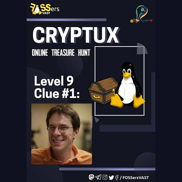 #CrypTux #level9 clue 1