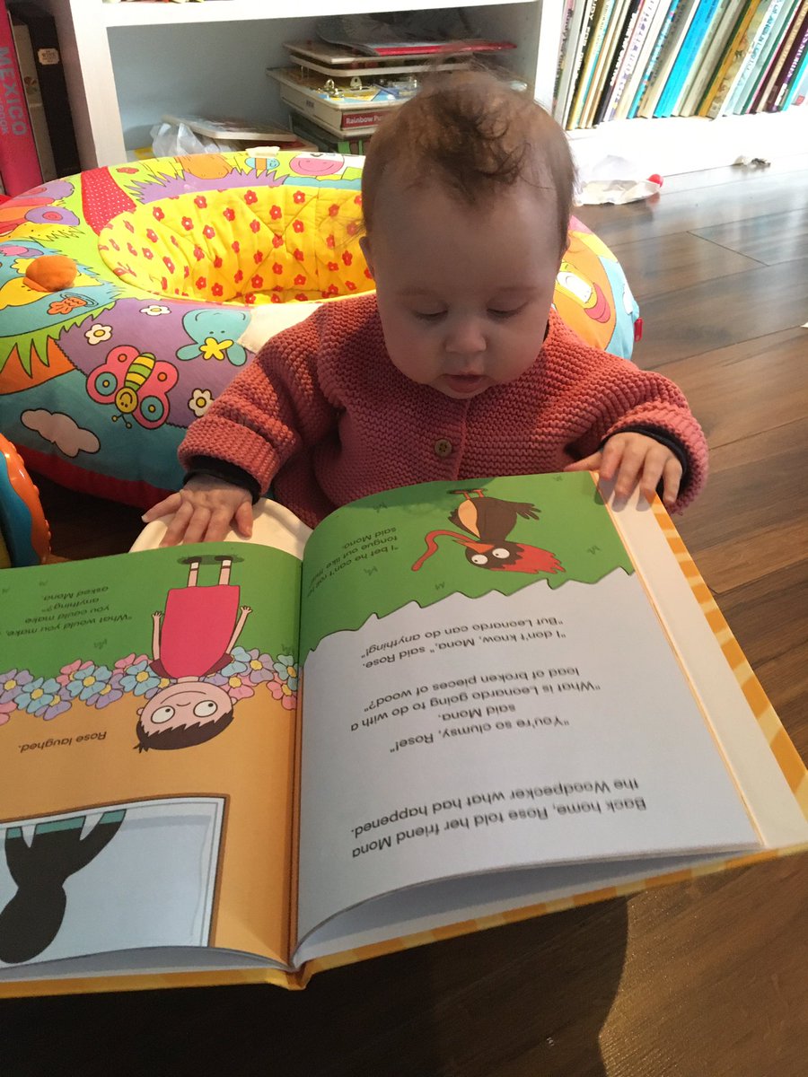CharlotteLEyre's tweet photo. Rose is enjoying her new book Fly with Me by @neevkm, Daniel Hills and @InTheHistoryBks. Such a lovely personalised story about Leonardo da Vinci. https://t.co/wbJYnCRvxb