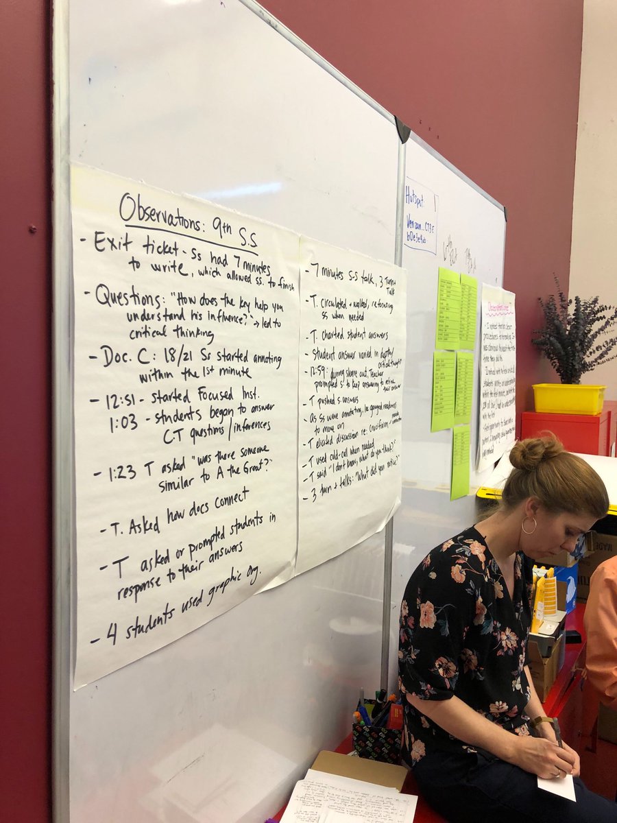 InquiryByDesign's tweet photo. Day 1 of Peer Learning Labs @NewHeightsACS. Cross-content teachers gathering to improve collaborative learning culture and create reflective teacher practitioners. What a great day! 

#nofakework #literacy 📖📝💬 https://t.co/hmKck9U90l