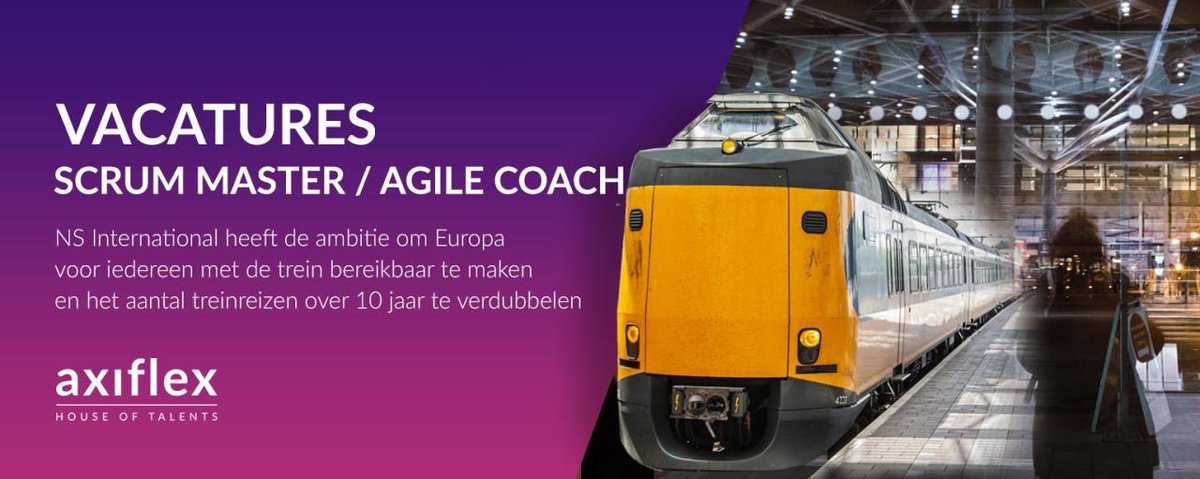 AxiflexBV's tweet image. #vacature #scrummaster #dataanalist #amsterdam bit.ly/3b6U9me