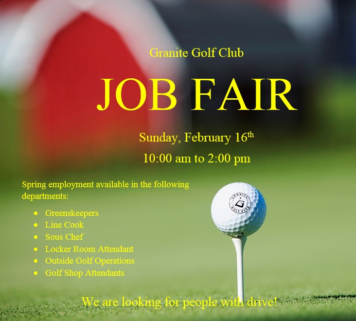 We're hiring! Visit granitegolfclub.ca to learn more about our available positions.  #ggc2020 #golfjobs #durhamregionjobs #yorkregionjobs #stouffvillejobs