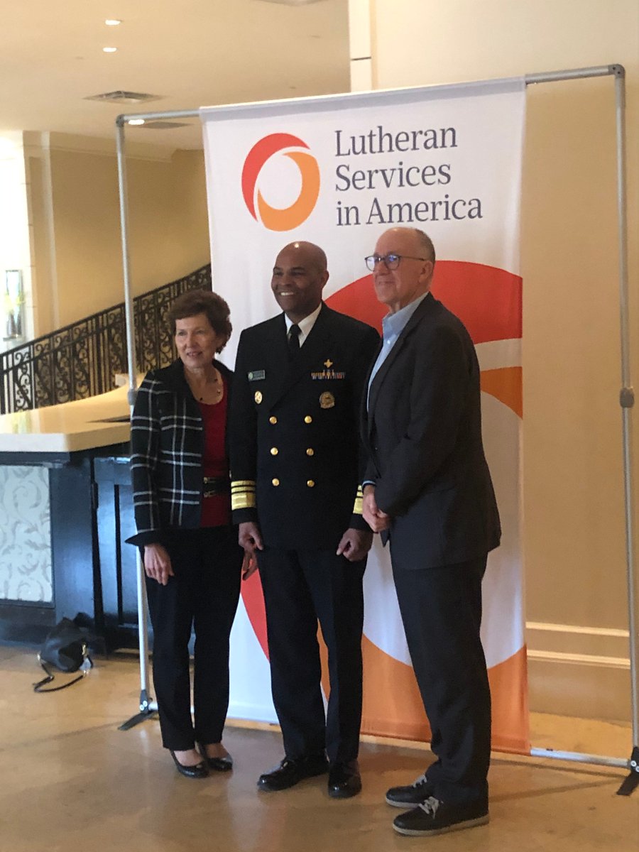 The <a href="/LutheranSvcs/">Lutheran Services in America</a> 2020 CEO Summit in Florida was a great event. I had the opportunity to discuss health risks and opportunities with LSA President Charlotte Haberaecker and <a href="/Surgeon_General/">U.S. Surgeon General</a> Dr. Jerome Adams.