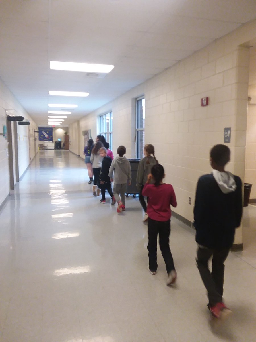 ResRRay's tweet photo. Today was the 1st day of walking & listening! We walked outside before the weather made us come in but we enjoyed it either way! Thank you to the Carson Family Foundation and @walkingclassrm for making this possible! #4thgrade #5thgrade #Rocketsigniteandinspire @RobbinsRockets https://t.co/sHDyrIRo2M